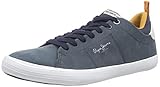 Pepe Jeans London Herren Marton Low Sneakers, Blau (585MARINE), 44