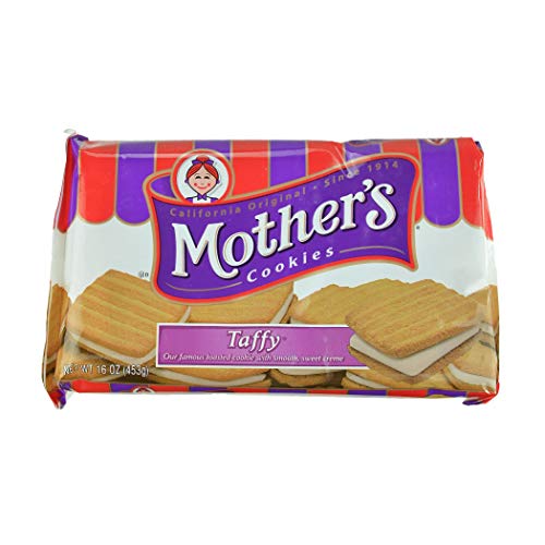Mother's Taffy Sandwich Cookies, 16Ounce Packages (Pack of 4) Amazon