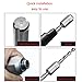 Electric Hammer Drill Adapter Practical Impact Drill Bits Square Handle Round Handle Lengthen Drill Bits for Industry Steel Impact Drill Bit Converter Portable Electric Hammer Drill Adapter