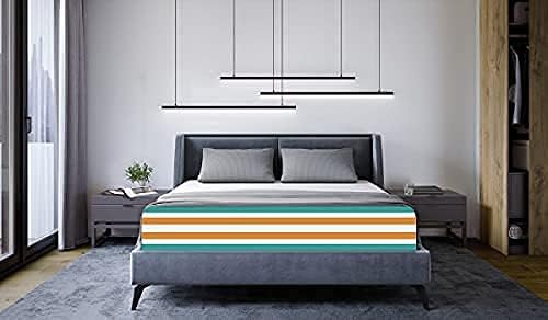 Restoria Foam Zero Disturbance 5 Zone Comfortable Back & Neck Pain Relief Spring Single Size Mattress- (75" X 35" X 8")