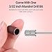 MelodySusie 100 Pcs Nail Drill Bits Sanding Bands for Nail Drill 240 Extreme Fine Grit Nail File Sanding Bands for Acrylic Nails Gel Manicures and Pedicure