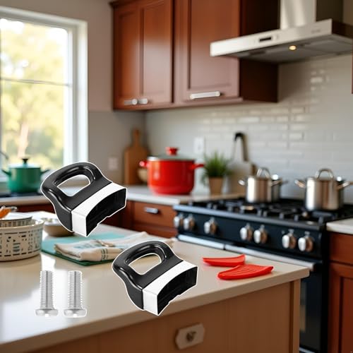2 Piezas Manijas Reemplazo para Ollas Cocina miniatura 2