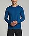 Real Essentials 4 Pack: Mens Long Sleeve Dry Fit T Shirts Hiking Fishing Workout Gym Work Sun UPF 50 Wicking Running Tee, Set 3, Large
