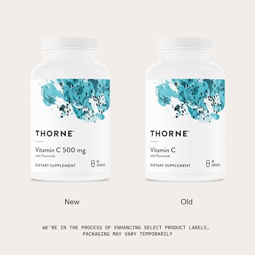 image for THORNE - Vitamin C 500 mg - Blend of Vitamin C and Citrus Bioflavonoid