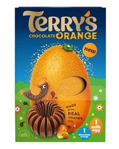 Terrys Chocolate Orange Easter Egg & Terrys Chocolate Orange Ball 307g