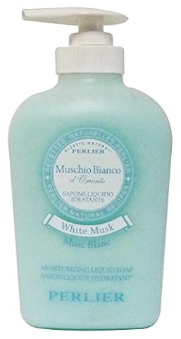 Perlier Mech Biały Mydło w płynie - 300 ml