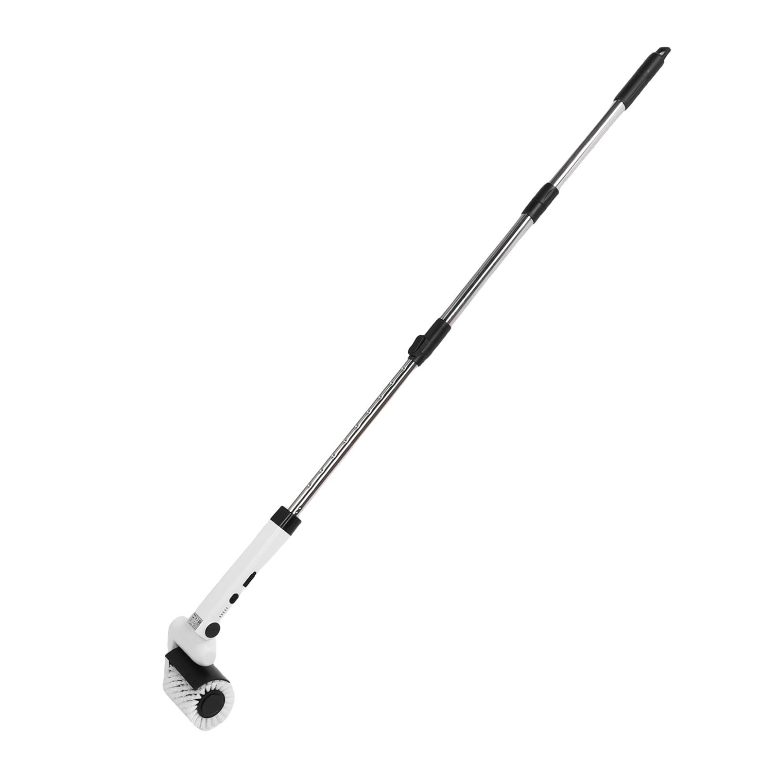 ASHATA Cepillo de Limpieza Eléctrico Inalámbrico, Fregadora Eléctrica Impermeable para Azulejos, Ducha de Vidrio y Coche con 4 Cabezales de Cepillo Versátiles