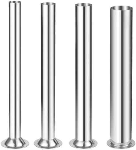 4 Sizes Stainless Steel Sausage Stuffing Tubes Replacement for LE...