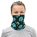 Peacock Neck Gaiter Face Cover Scarf Stitched Unisex | Breathable Fabric | Stretch Fabric