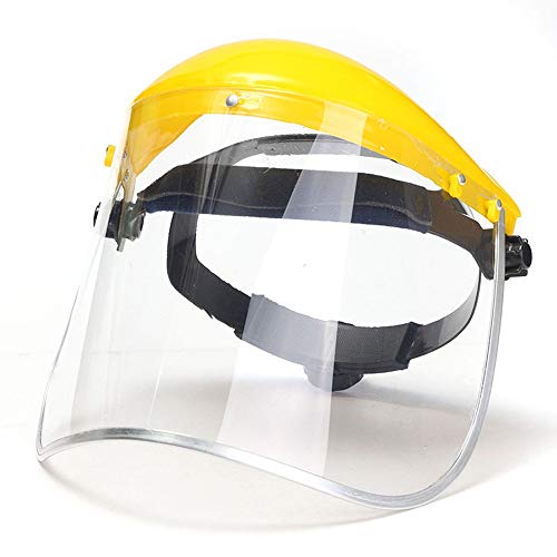 ZHUYIYI 2 Pieces Safety Face Shield Kitchen Anti-Splash and Anti-Smoke Outdoor Work Eye