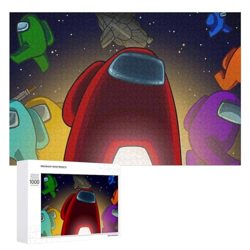 1000 PCSs[X WO\[pY Among Us ؐ [P[Xt  CeA v[g Puzzle Mtg sN`ApY m猸  Ǌ|ǉ