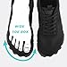Bewenoo Wide Toe Trail Running Shoes(Black All 7.5Women/6Men)