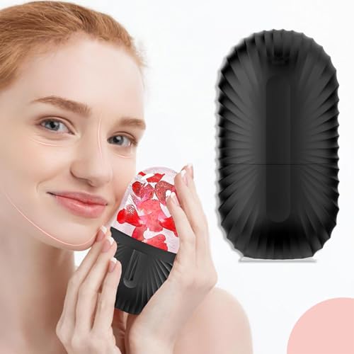 Rolinho de Gelo Reutilizável para Tratamento Facial e Massagem