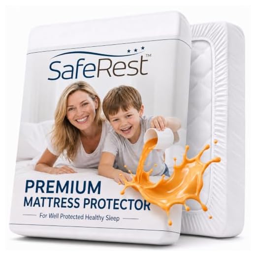 SafeRest Waterproof King Mattress Protector