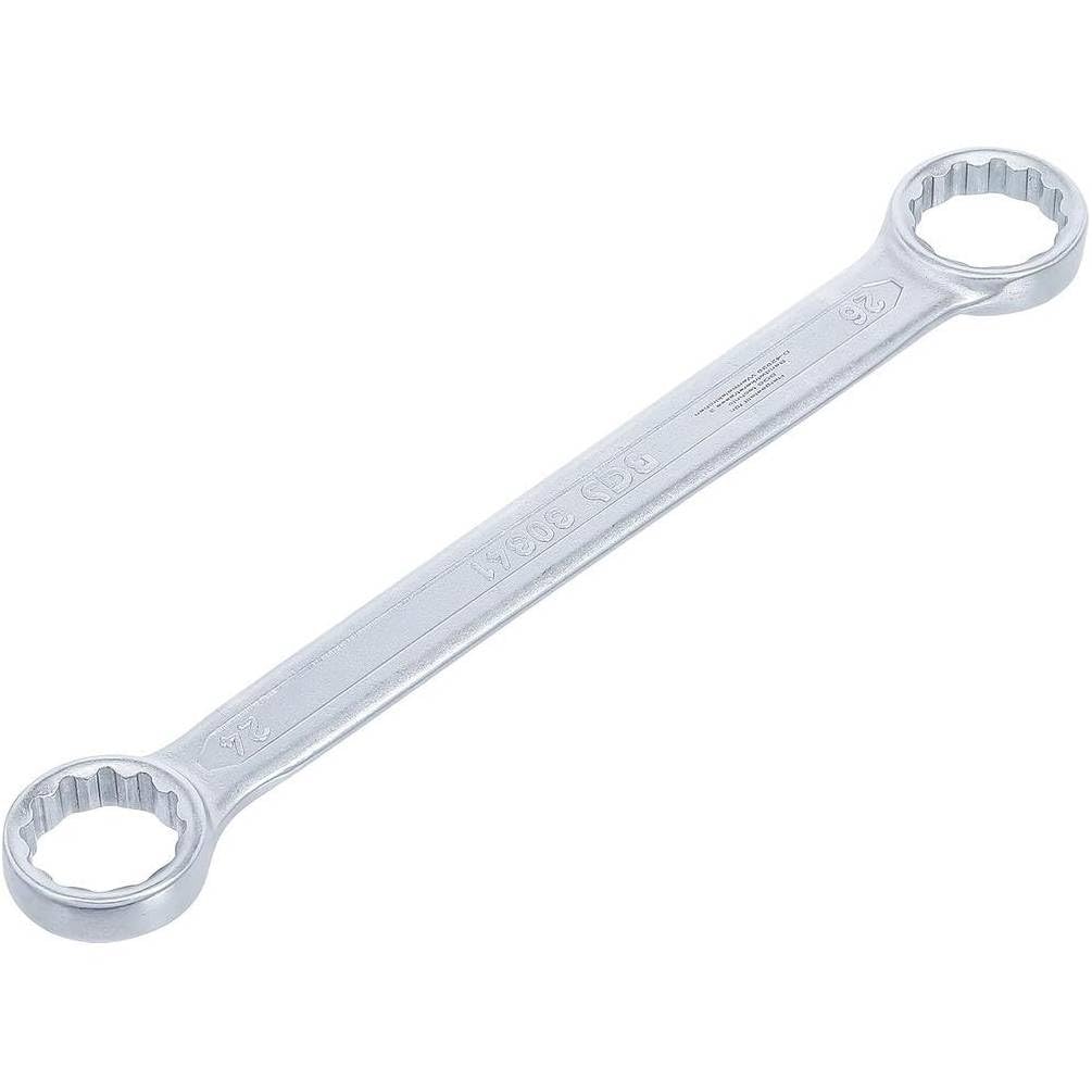 Clé polygonale extra plate 24 x 26 mm D-Work pour serrage précis et confiné