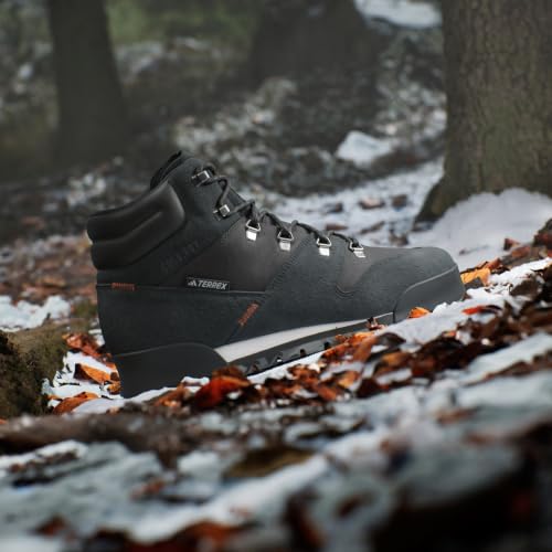 adidas Herren Terrex Snowpitch Cold.RDY Hiking Shoes, Core Black/Core Black/Orange, 44 2/3 EU – Ansicht 2