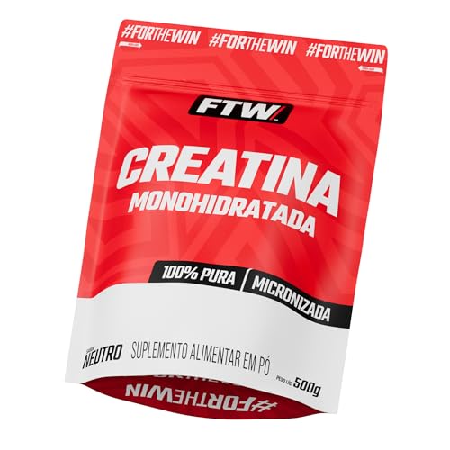 FTW Creatina Monohidratada 100% Pura - Explosão de Energia, Força...