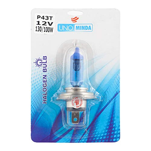 Image of UNO MINDA H4-P43 CB-1006 Halogen Cool Blue Bulb (12V,130 /100W)