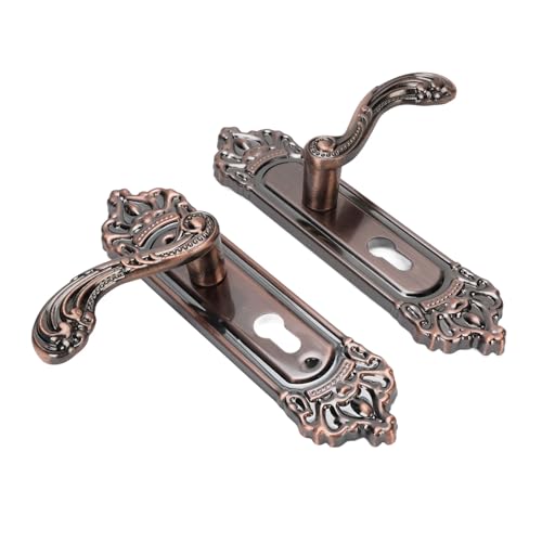 Juego de Cerradura de Palanca de Puerta de Entrada de Aleación de Aluminio, Silencioso Duradero para Dormitorios y Baños