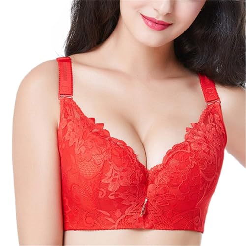Women's Comfortable Fit Bra Support Push Up Plus Size Underwire Bra