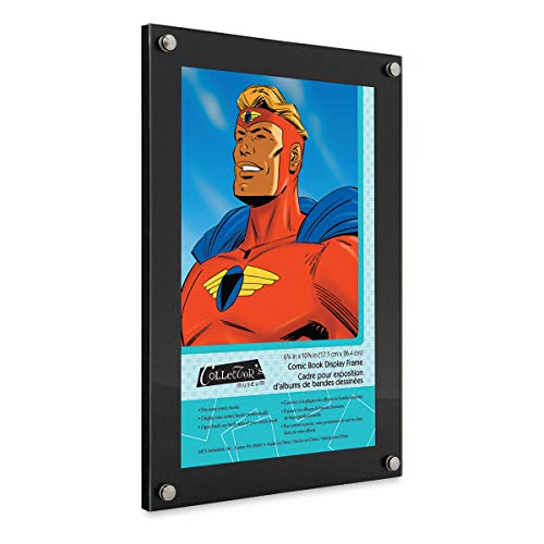 MCS 6.75x10.37 Inch Comic Book Display Frame, Black (40943)