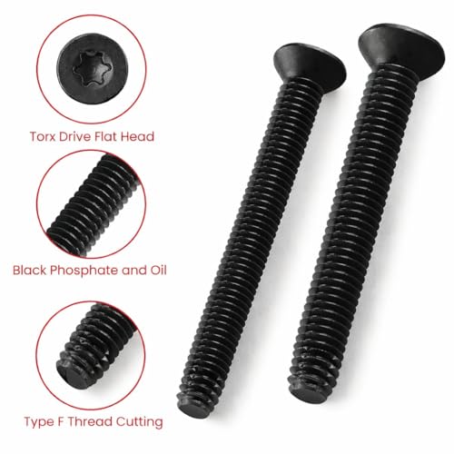 Tornillo para piso de trailer 5/16"-18 x 4 in Torx miniatura 3
