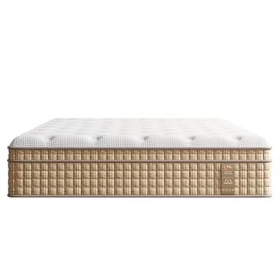 Queen Mattress, Hybrid Mattress, 12 Inch Gel Memory Foam Mattress in a Box, Medium Firm, Fiberglass Free Design, Individually Wrapped Pocket Springs, Breathable 3D Knitted Jacquard Top