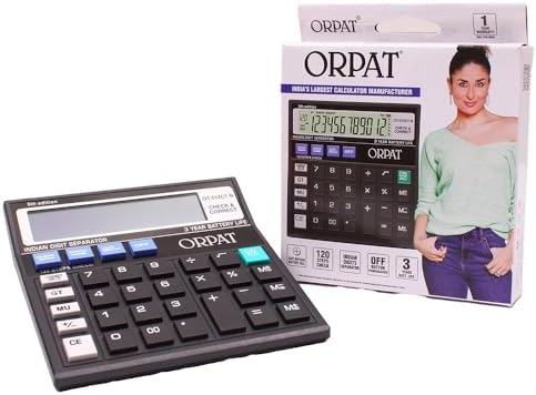 ORPAT OT-512CT N Basic Calculator (12 Digit)
