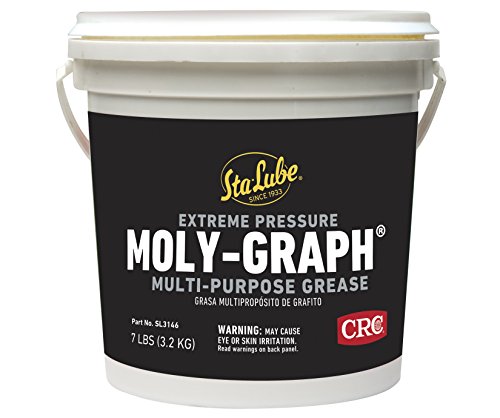 CRC SL3146 Moly-Graph Extreme Pressure Multi-Purpose Lithium Grease - 7 lbs.