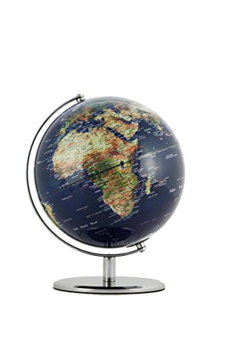 emform Tafelwereldbol Physical No2 Planet, aluminium en kunststof, 250 x 300 mm