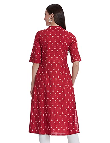 Image of Ayukta Women's Cotton Regular Kurti
