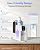 Waterdrop M6SL Mineral Reverse Osmosis System Countertop Water Filter with Additional RO Filter, 8-Stage, 3:1 Pure to Drain, NSF/ANSI 372 & 58 Certified, Room-Temperature