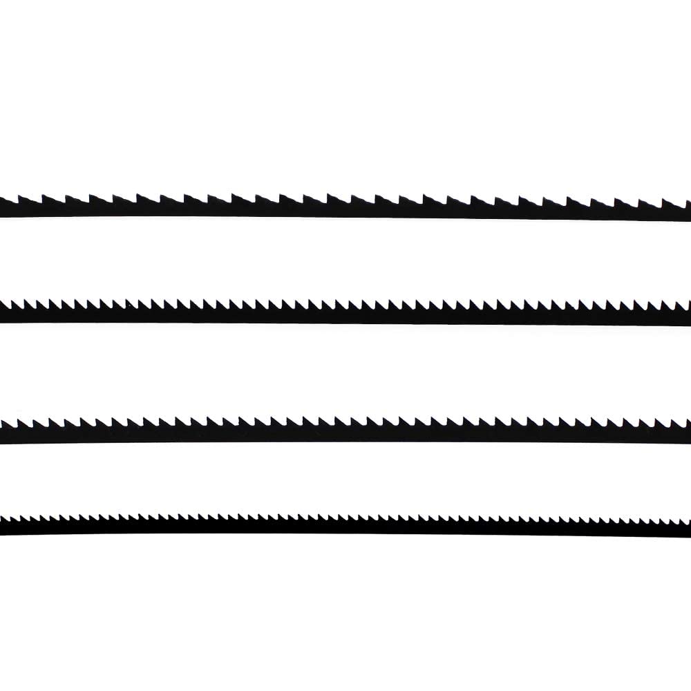 16 sztuk piły do drewna do Compact Scroll 10/15/18/24 Teeth Pinned Scroll Saw Blades Wood Working Power Tool Accessories for Sawing Wood Plastic Foam Soft Metals