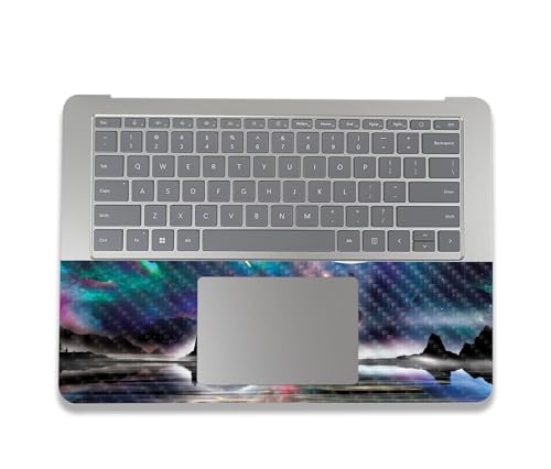 Image of MightySkins Carbon Fiber Skin Compatible with Microsoft Surface Laptop Studio 2 (2023) Full Wrap Kit - Space Horizon | Protective, Durable Textured Carbon Fiber Finish | Made in The USA