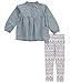 Carter's Girls 2 Pc Playwear Sets, Denim, 3T