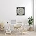 Stupell Industries Modern S Initial Elevator Key Circular Shape Framed Wall Art