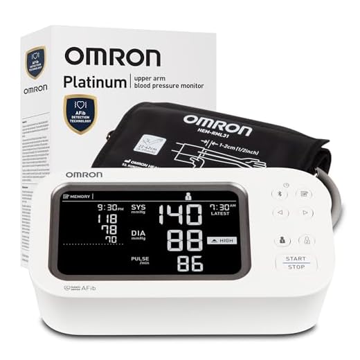 OMRON Platinum Blood Pressure Monitor & Cuff