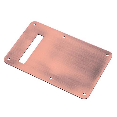 Plaque arrière de Guitare-Guitares cuivre HH Pickguard et Plaque arrière Tremolo Cavity Cover pour Guitare - Les Beatles, Paul McCartney, John Lennon, RIngo Starr, George Harrison Plaque arrière de Guitare-Guitares cuivre HH Pickguard et Plaque arrière Tremolo Cavity Cover pour Guitare – Image 4