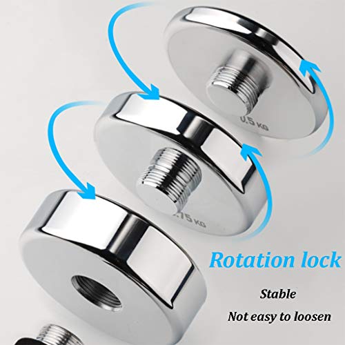 Halters Dumbbell Indoor Fitness Verstelbare Gewicht Halters,Arm Spier Training Dumbbells,Stalen Gewichtheffen Dumbbell… - Afbeelding 5