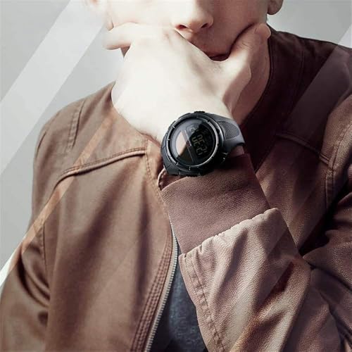 Gosasa Men's Outdoor Sports Multifunction Solar Power LED Digital Watches 50M Water Resistant3