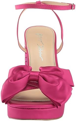 Betsey Johnson Women's Maddy Heeled Sandal, Fuschia, 8 | Image 1