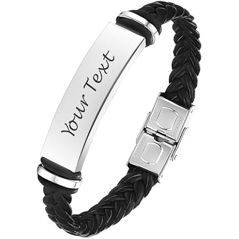 EDSG Personalized Mens Bracelet Cover