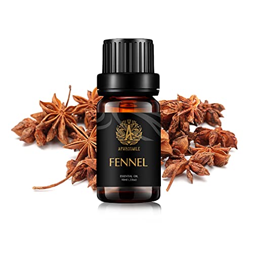 Hinojo aromaterapia aceite esencial, 100% puro hinojo olor Aceite Esencial para difusores, humidificador, Grado Terapéutico Aromaterapia hinojo olor aceite esencial fragancia para Inicio 0,33oz-10ml
