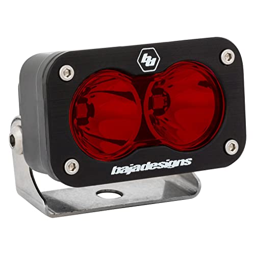 Baja Designs S2 Sport Universal LED Spot Light (Spot; Red Lens)