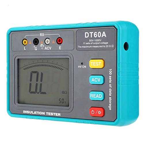 Tech Deals š„ Marhynchus DT60A Digital Multimeter Tester, Digital Insulation Resistance Tester Multifunction Tester for Power Measurement Best Promo Marhynchus DT60A Digital Multimeter Tester, Digital Insulation Resistance Tester Multifunction Tester for Power Measurement
