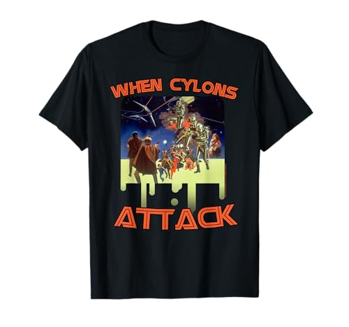 Battlestar Galactica cuando el Cylon ataca Camiseta