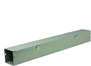 Wiegmann HS663NK NEMA 1 Combination Hinge/Screw Cover Wireway, No Knockouts, Steel, 6