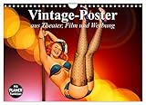 Vintage-Poster aus Theater, Film und Werbung (Wandkalender 2023 DIN A4 quer), Calvendo Monatskalender