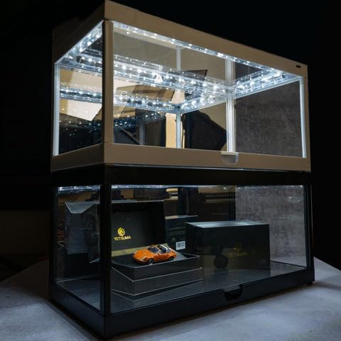 Amazon.co.jp: Illumibox ホワイト コレクティブル ディスプレイ