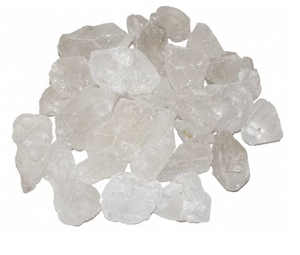 Natural Healing Crytal Clear Quartz Raw Rough Stones. Weight : 200 ...